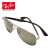 RayBan雷朋サー-ングラス男レイディングス偏光ファンシー前の运転手镜0 RB 3549 004/9 A铳色メガネ绿偏光レイズ61