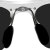 レディソーン2019男用サントラ車用メガネ枠黒灰片