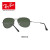 RayBan雷朋太阳メガネ男レディ・スティアードレトロ0 RB 3362サーグース【castaマイズ可能】004ブローズ色の额縁绿色レンズ【オダメルドールドール】