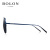 暴竜のサングリスの男性の新型の枠のメットのメガネの高精細な偏光のサングリスのBL 8009 D 70-暗い灰色の偏光光