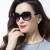 2019新型偏光センサースの丸顔の女性サングリスの女性の濡れた紫外線カーターのメガネの韓国版の大きな顔のins 1〓〓暗い枠の漸進的灰色のカート