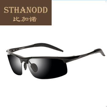 STHANODDビ-ノサーグル偏光ドライバーがメガネを运転していて、强い光を持っています。アウドアスポスポーツツツ钓りにアルミニウムマネネネネネク-ブラック
