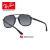 RayBan雷朋san＿glas mero反射偏光运転手镜0 RB 4312 CHカスタム601/J 0黒枠偏光ゴンドラ青反射レン