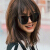 GARRASセイント女性韩版潮2019新型同シリズネネネネリング紫外线カット丸顔メガネ枠黒