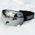 奈维(MAREEP)スキーメガネのポスポ-トツア二阶建って雾を防いでいる男女大镜スキ-眼镜防风ゴグの大球面は近视镜05号の明る黒い枠の水银片が使います。