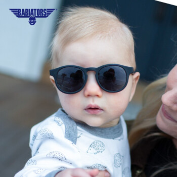 飛行赤ちゃん（babiators）子供用サングリン日烧け防止セングリス男の子女の子1-6歳紫外線カット赤ちゃんのメガネの気質黒0-2歳