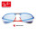 F 606 H 0青メガネの青い反射レンズ