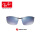 F 005 H 0灰色のメガネ面の青い偏光状のレンズです。